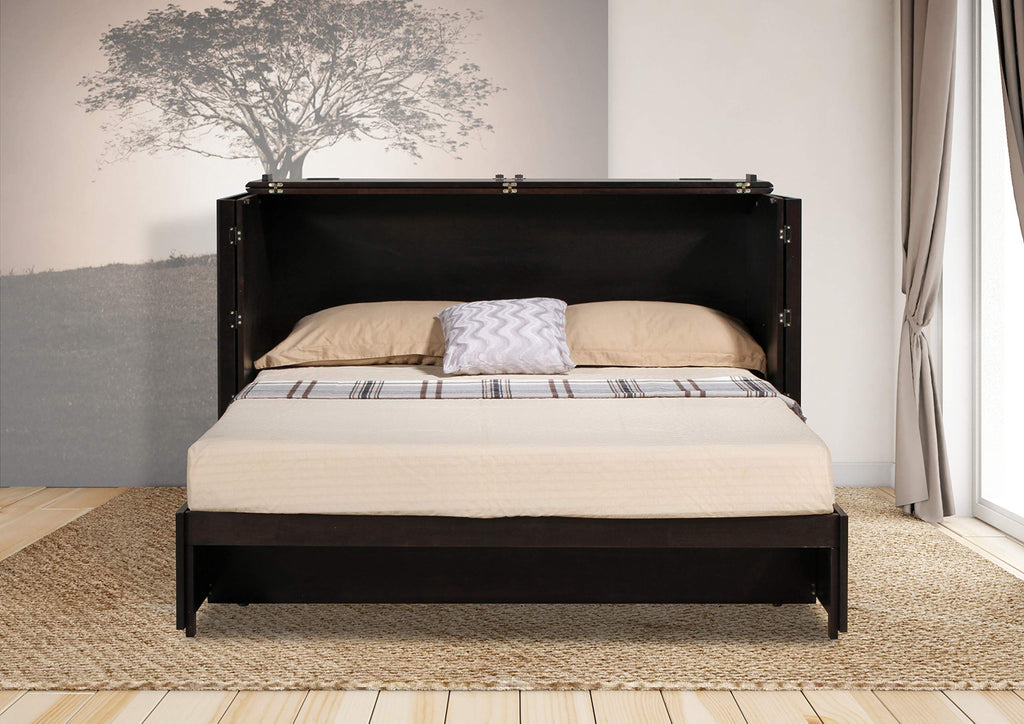 Daily Delight Murphy Cabinet Chest Bed with Charging Station 6 Inch