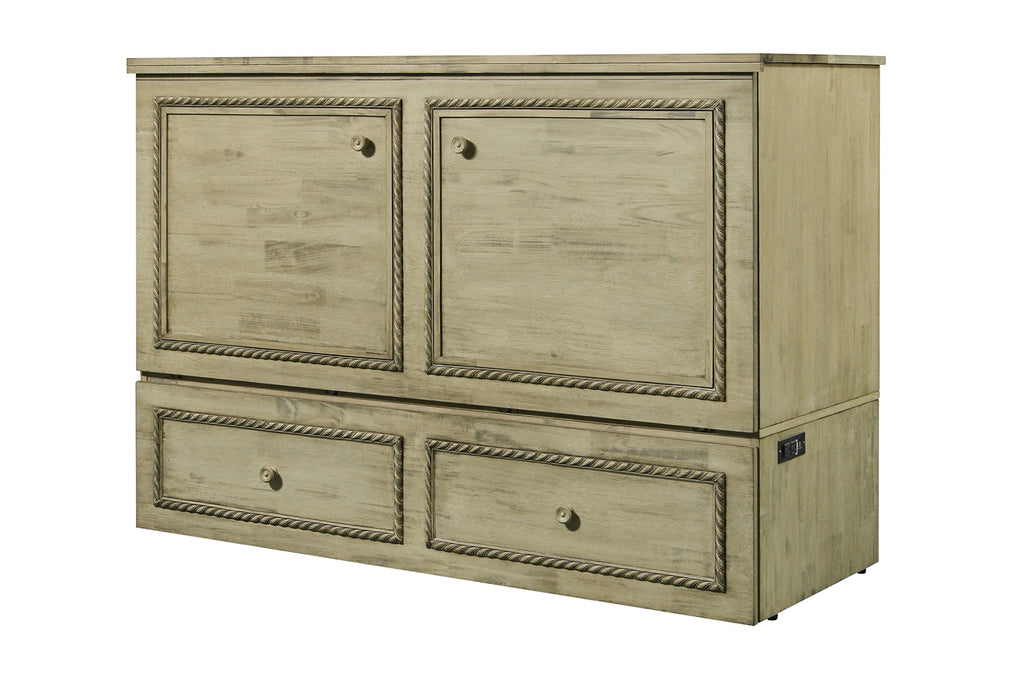 Mega Solutions Limited Edition Venetian Murphy Cabinet Bed (Antique Oak)
