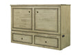 Mega Solutions Limited Edition Venetian Murphy Cabinet Bed (Antique Oak)