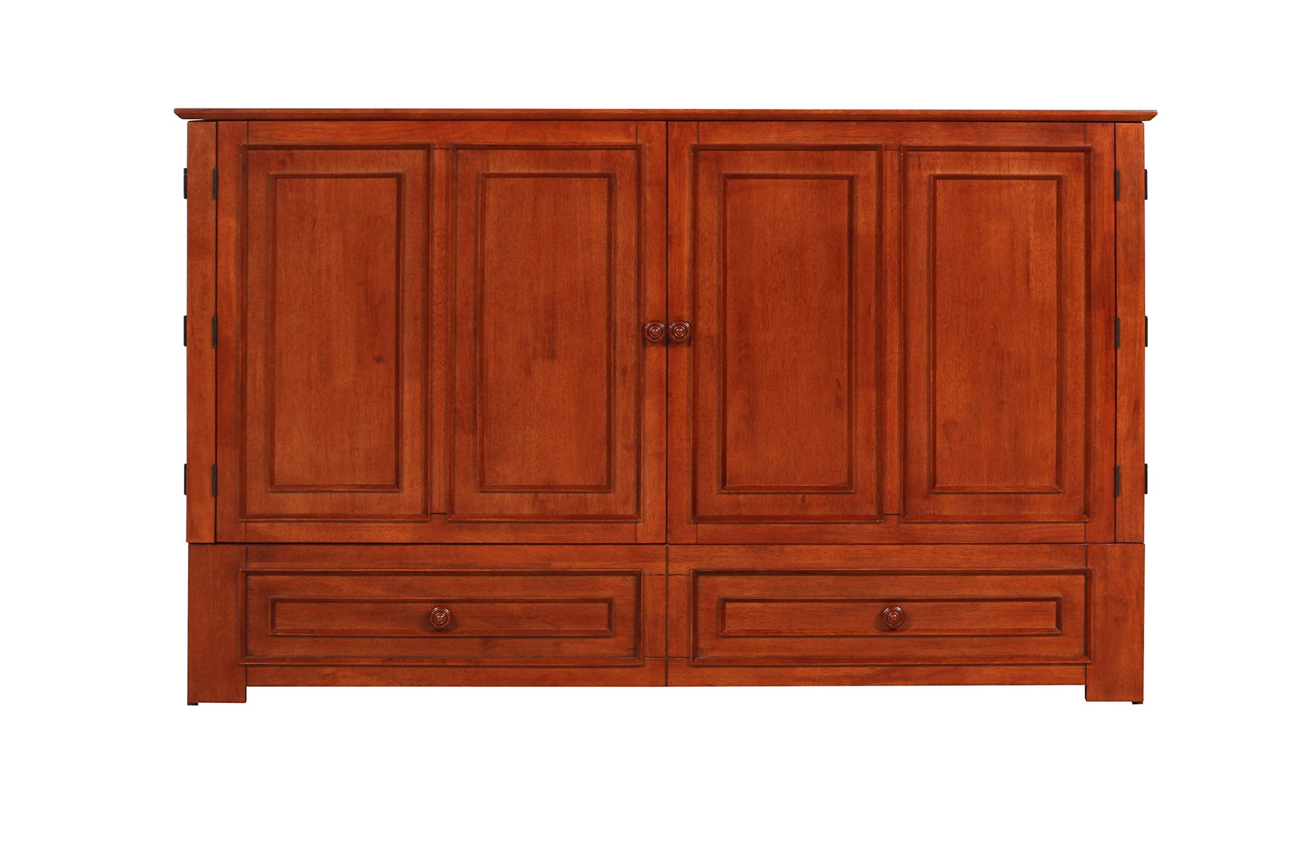 Paradiseo Murphy Cabinet Chest Bed with Charging Station 8 Inch, Queen