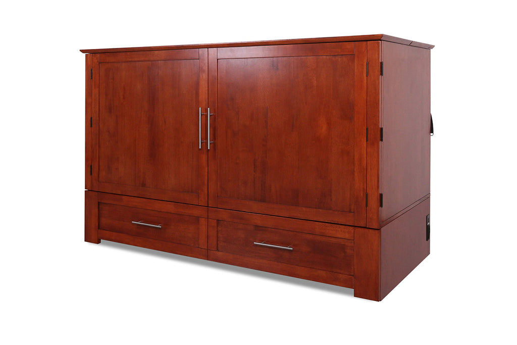 Daily Delight Murphy Cabinet Chest Bed with Charging Station 6 Inch