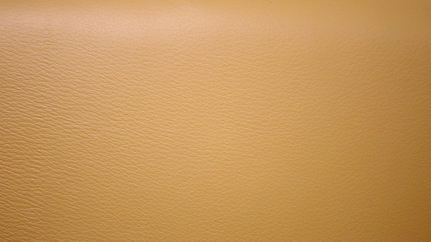 Savoy Full All Around Front and Back Italian Leather Sofa Mustard Yellow