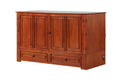 Paradiseo Murphy Cabinet Chest Bed with Charging Station 8 Inch, Queen